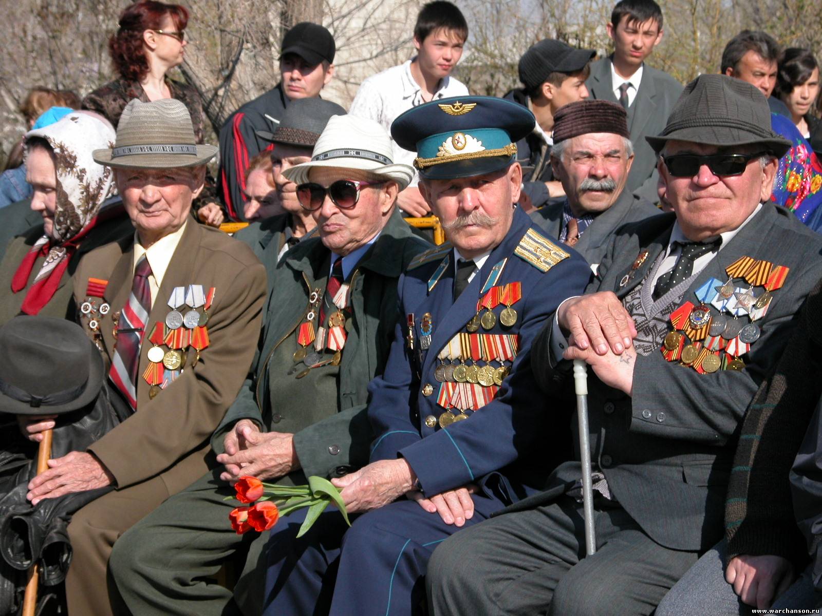 Ветераны второй мировой войны Плахтеев